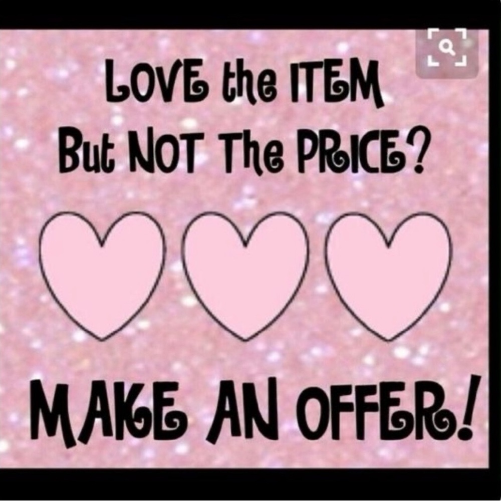 Feel free to make an offer 🌸🩷